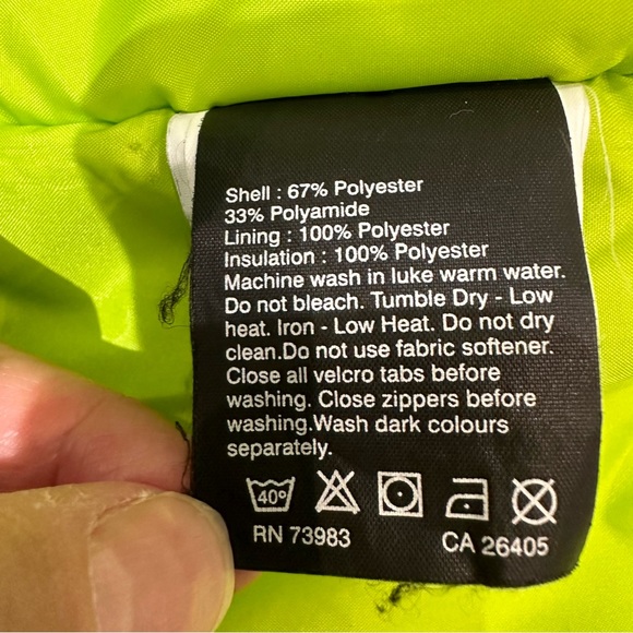 Helly Hansen Helly Tech Performance Men's Verglas Blue Winter Jacket XL - Picture 16 of 16